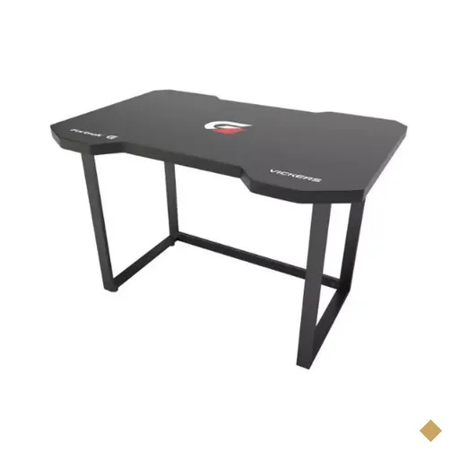 Mesa Gamer VICKERS B27MM Preta/Vermelha - Fortrek