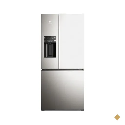 Geladeira Electrolux Frost Free Inverter 585 Litros 3 Portas Inox Look - IM8IS