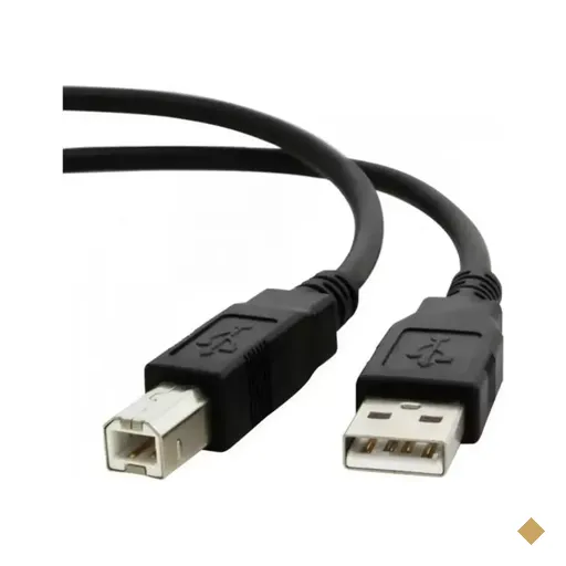 Cabo USB 2.0 A (M) x USB B (M) 5m para Impressora - Storm