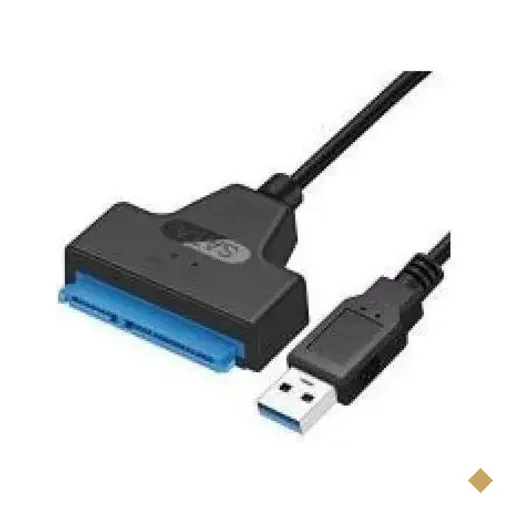 Cabo Conversor MD9 USB 3.0 para Sata com fonte 12v
