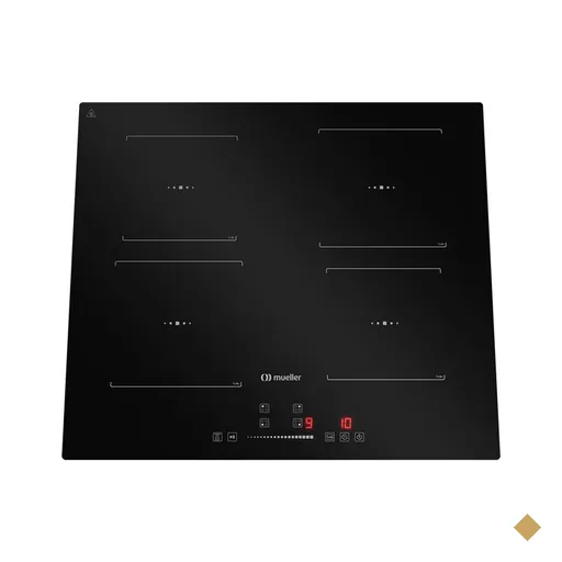 Cooktop de Indução Mueller 4 Bocas com Turbo - MCN4BK 220V