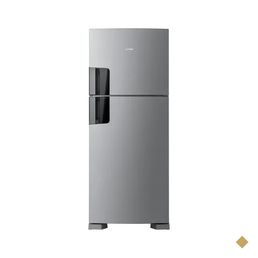 Geladeira Consul 412 Litros, Frost Free, Duplex, Inox - CRM50MK