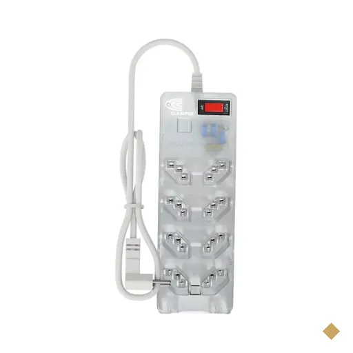 Filtro de Linha + DPS iClamper Energia 8 LCF 8 Tomadas 10A, Proteção Contra…