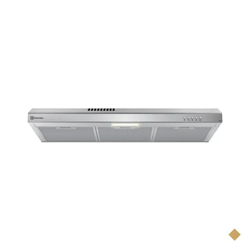 Depurador de Ar Electrolux 80 cm, Luz LED e Filtragem Dupla, Inox - DE8SS