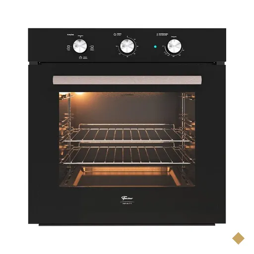 Forno Elétrico de Embutir Fischer Infinity 78 Litros com Grill - 40370
