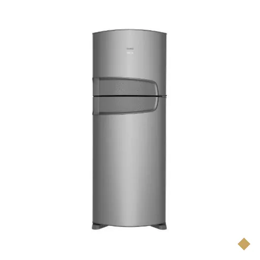 Geladeira Consul Frost Free Duplex 441 litros Inox com Filtro Bem Estar