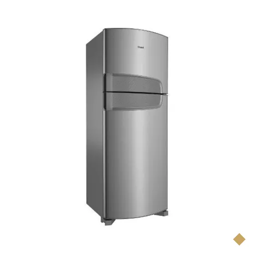 Geladeira Consul Cycle Defrost Duplex 450 litros cor Inox com Prateleiras…