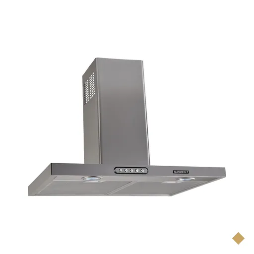 Coifa de Parede 60cm Retangular Duto Slim Nardelli Inox