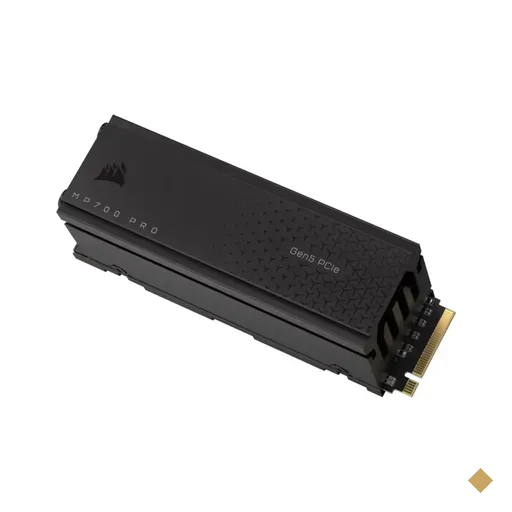 SSD Corsair MP700 Pro 2TB M.2 2280 NVMe PCIe 5.0 x4, 3D TLC NAND, Leitura…