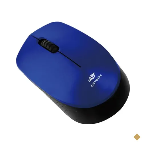 Mouse Óptico C3Tech Wireless M-W17BL Azul