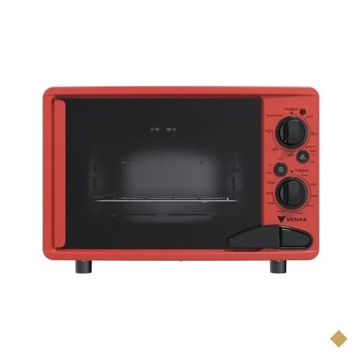 Forno Elétrico Luxo 45L Classic Vintage Vermelho