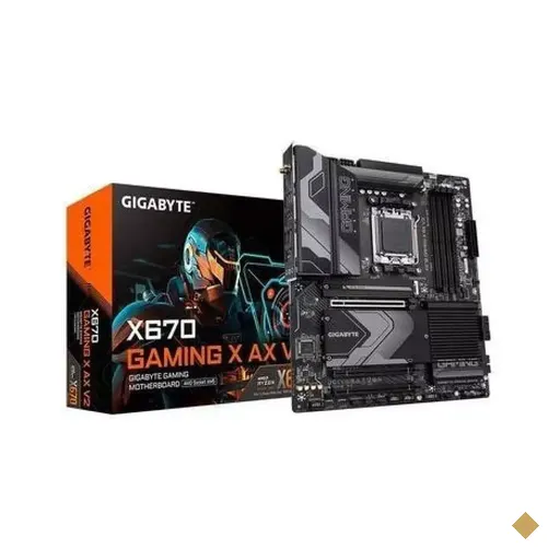 Placa Mãe Gigabyte X670 GAMING X AX V2 (Socket AM5/AMD X670/DDR5/M.2/Wi-Fi 6…