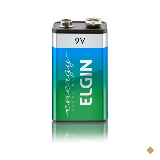 Bateria Alcalina 9V, 82158 - Elgin