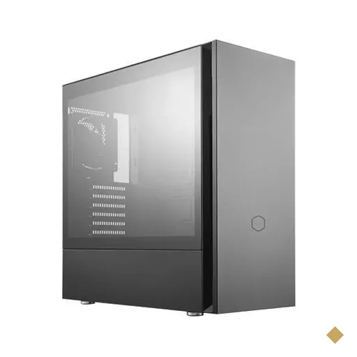 Gabinete Cooler Master Silencio S600 Mid Tower - Preto