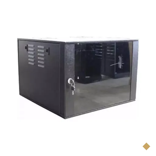 Rack Parede Fibracem 19″ Porta Vidro (08U P550) 