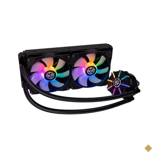 WaterCooler TGT Aqua Spartel, 240mm, RGB, Intel/AMD, Preto