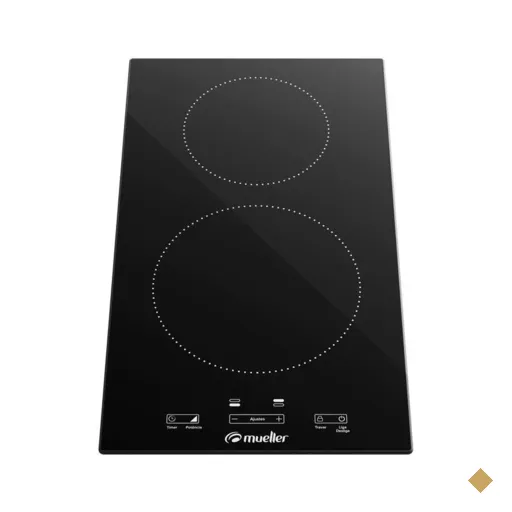 Cooktop Mueller 2 Bocas De Indução Preto - 220V