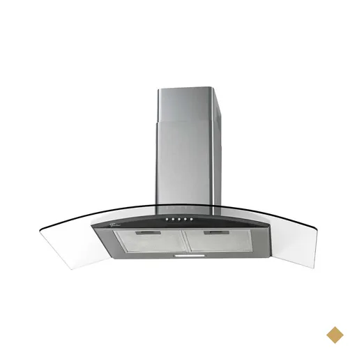 Coifa de Parede Fit 90 Cm Com Vidro Fischer - 220V