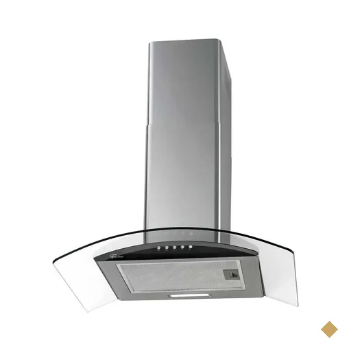 Coifa de Parede Fit 60 Cm Com Vidro Fischer