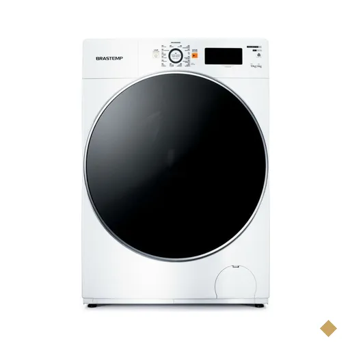 Lava e Seca Brastemp 10,1kg 6kg branca Água Quente com Ciclo Tira Manchas Pro…