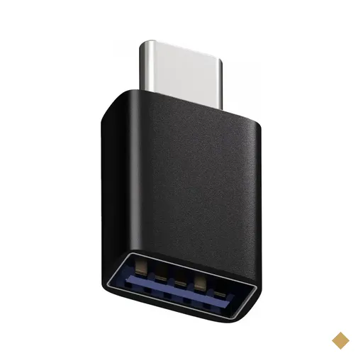 Adaptador USB A Fêmea x Tipo C Macho OTG Fortrek