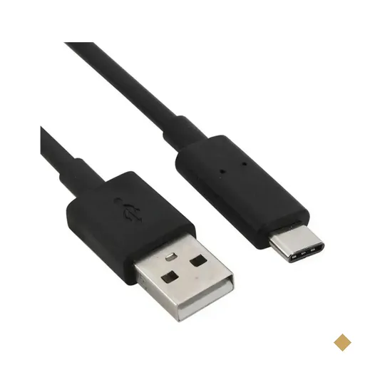 Cabo Conversor USB Tipo-C (M) x USB Tipo-A (M) 1m Preto - TY