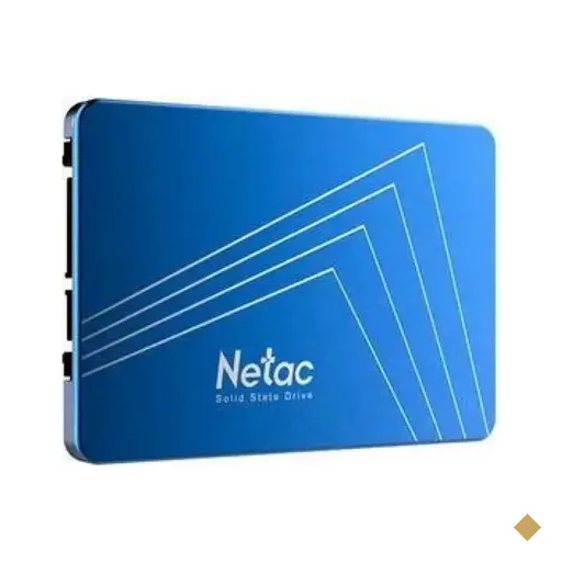 SSD Netac N535S 240GB 2.5″ SATA III 6Gb/s, 3D NAND, Leitura 540MB/s…