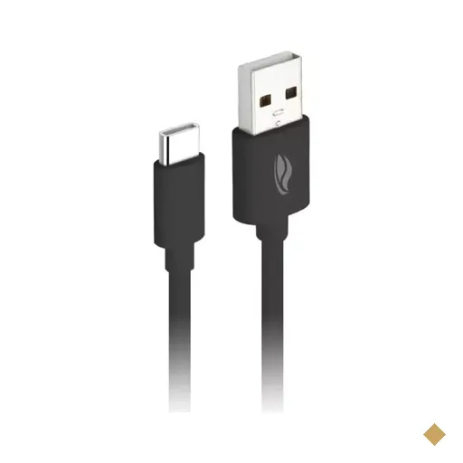 Cabo Conversor USB Tipo-C (M) x USB Tipo-A (M) 2m Preto - C3Tech
