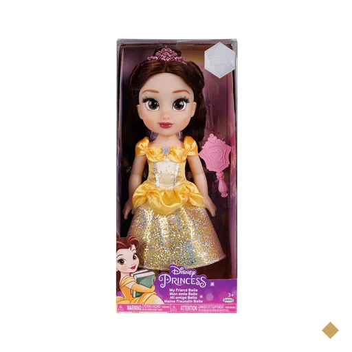 Boneca Princesas Disney Articulada Bela Multikids - BR1918OUT [Reembalado]