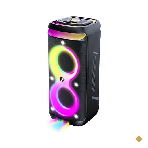 Caixa de Som Torre PULSEBOX 3 1300W Bluetooth Pulse - SP519OUT [Reembalado]