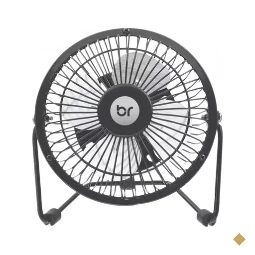 Ventilador de Mesa Bright Preto 5v USB
