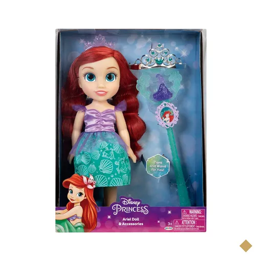 Boneca Princesas da Disney Multikids Ariel com varinha e tiara - BR1927OUT…