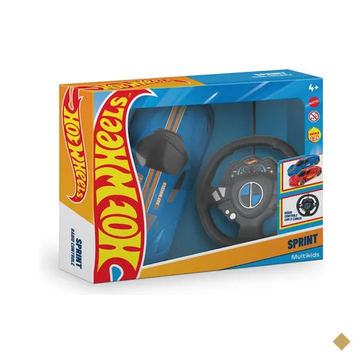Hot Wheels Carro RC Azul 2 Canais Multikids - BR2469