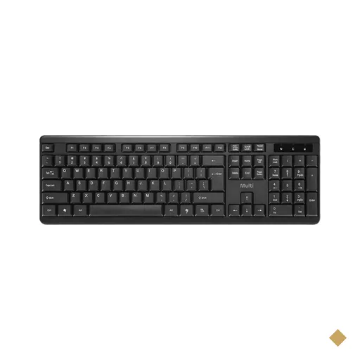Teclado Sem Fio TS10 USB 2.4GHz Preto Multi - TC607