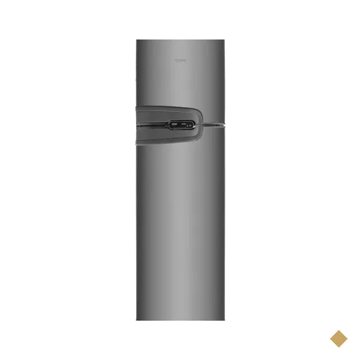 Geladeira Consul Frost Free Duplex 275 litros cor Inox com Prateleiras Altura…