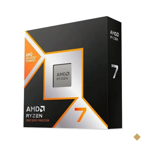 Processador AMD Ryzen 7 9800X3D 8-Core 4.7GHz (5.2GHz Max Boost, AM5, 104MB…