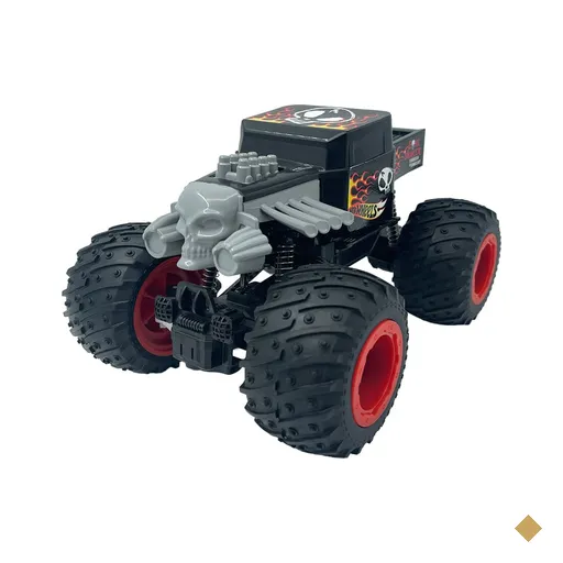 Monster Truck Turbo Crasher de Controle Remoto Hot Wheels 1:24 Multikids -…