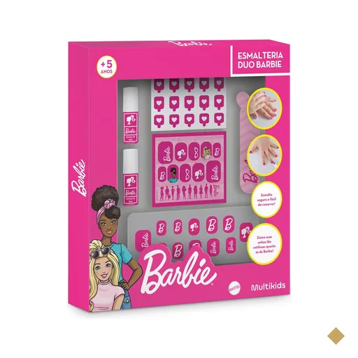 Esmalteria Duo Barbie Multikids - BR2570
