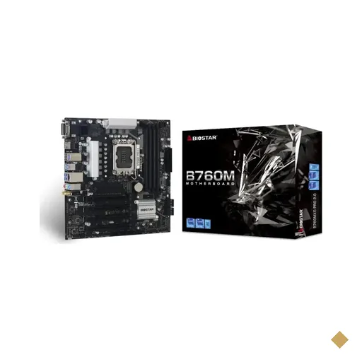 Placa Mãe Biostar B760MXC PRO Wi-Fi (LGA 1700/Intel B760/M.2/DDR5)
