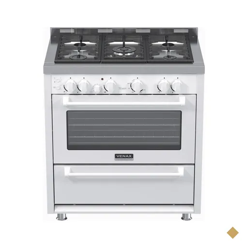 Fogao 5 Bocas Venax Temis Branco Gas GLP