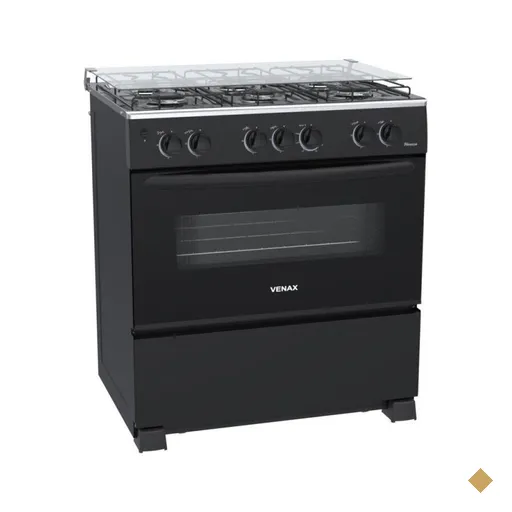 Fogao A Gas Picasso 6 Q Giii Preto Fosco Gas GLP