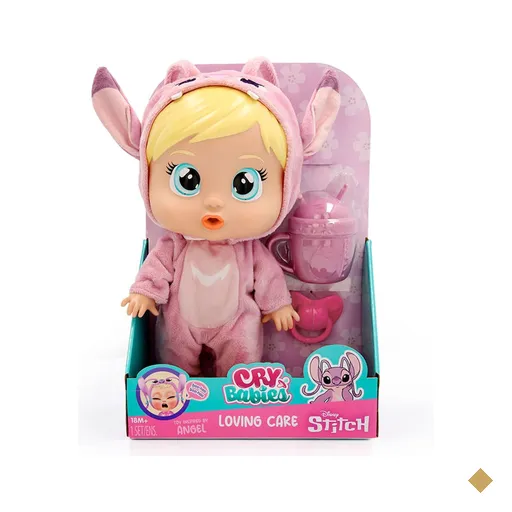 Boneca Cry Babies Loving Care Angel Multikids - BR2622