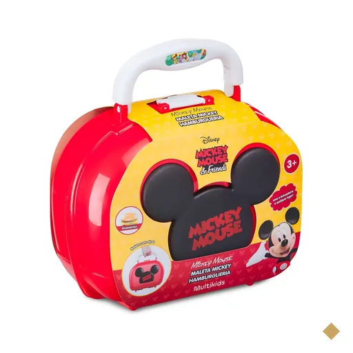 Maleta Mickey Hamburgueria Com 7 Acessórios Multikids - BR1565OUT [Reembalado]