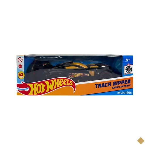 Carrinho de Controle Remoto Hot Wheels Track Ripper Preto Multikids - BR2578OUT…