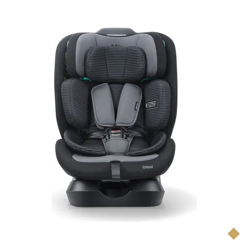 Cadeirinha Infantil para Carro Omni 0-36Kg (40-150cm) Preto e Cinza Multikids -…