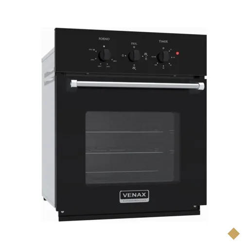 Forno de Embutir a Gas 50L Arena-Eg GIIi Preto Gas Glp AREG50G3.GLP.PF