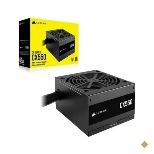 Fonte Corsair 550W CX550 ATX12V V2.4 80PLUS Bronze