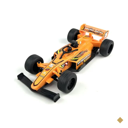 Carrinho Racing Control Formula 1 Laranja Multikids - BR2806