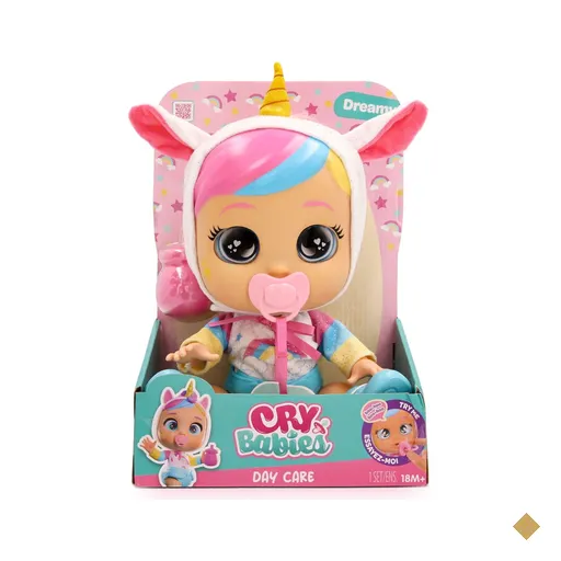Boneca Cry Babies Day Care Dreamy - BR2461OUT [Reembalado]