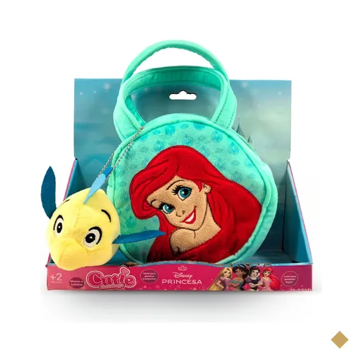 Bolsa Infantil Disney Princesa Ariel Cutie Handbags Multikids - BR2586